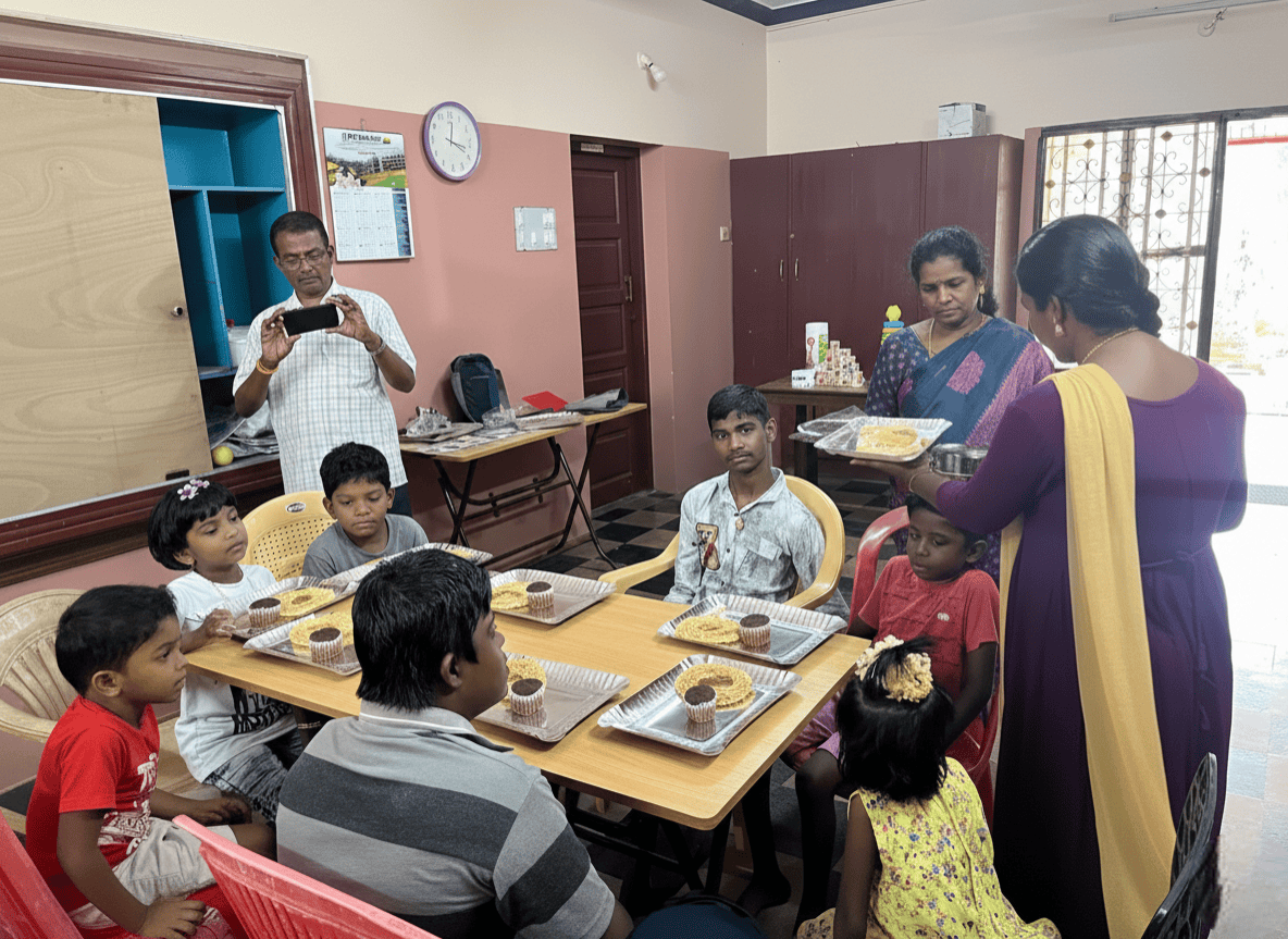 Teacher with student